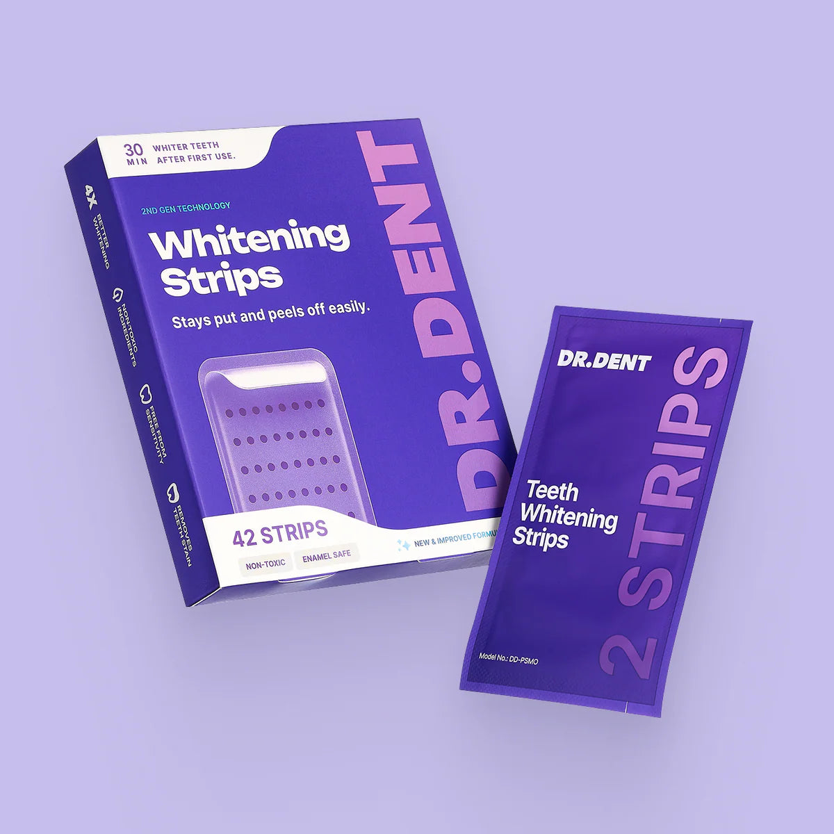True Smile® Purple Whitening Strips